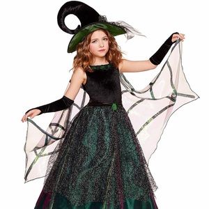 Girls size medium 8-10 Witch costume